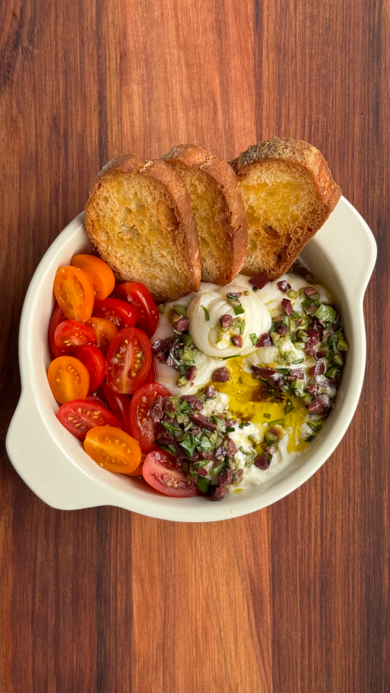 Burrata Crostini