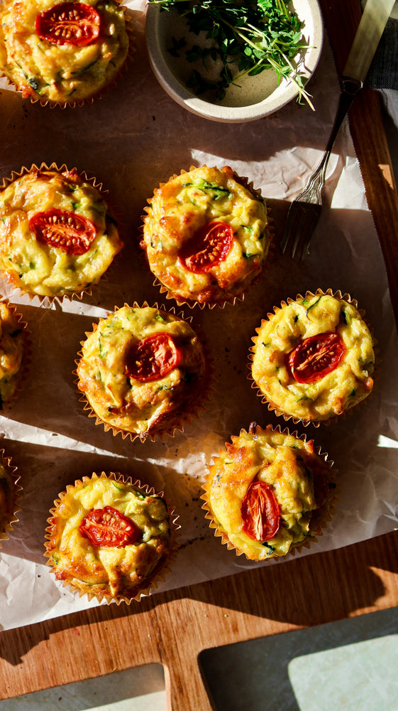One Bowl Zucchini Muffins