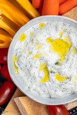 Mediterranean Olive Oil and Yogurt Dip